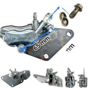 Freno Hidráulico Delantero Doble Pistón para Scooter 160–180 mm - Image 2