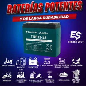 Batería TNE12-25 (12V 25Ah) - Image 1
